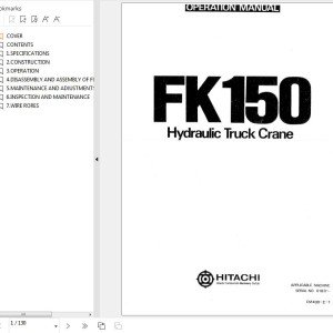 Hitachi FK150 Operators Manual EM430-2-1
