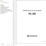 Hitachi HL8B Hi-Limitter Parts List P242-DD1-2
