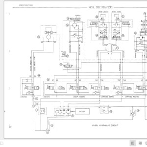 Hitachi KH55L Dragline Service Manual KM055-00