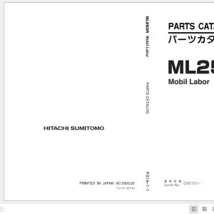 Hitachi ML250R Mobil Labor Parts Catalog