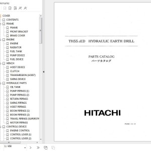 Hitachi TH55-2ED Parts Catalog