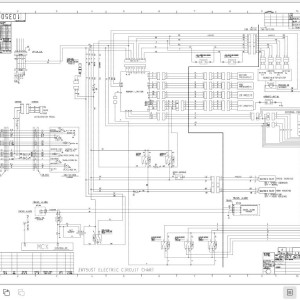 Hitachi ZX75UST Electrical Diagram 1035050