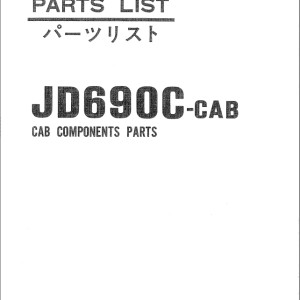 Hitachi JD690C-CAB Parts List EP144JD-CA1-1