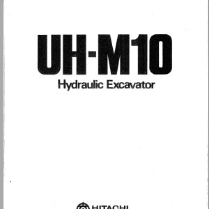 Hitachi UH-M10 Parts List EP800-1
