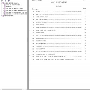 Hitachi UH025-7 UH033 Service Manual