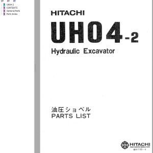 Hitachi UH04-2 Parts List P155-4