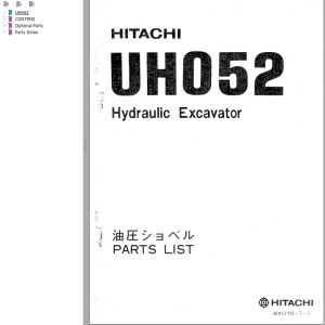 Hitachi UH052 Parts List EP155-7-1