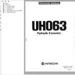 Hitachi UH063 Operation Manual EM730-4-1