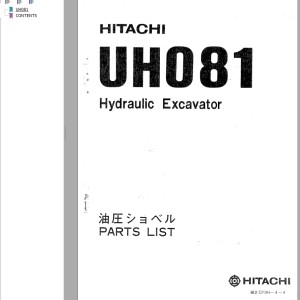Hitachi UH081 Parts List EP164-4-4