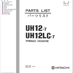 Hitachi UH12-7 UH12LC-7 Parts List P157-4-2