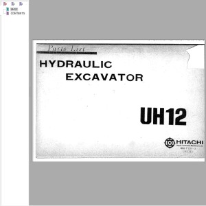 Hitachi UH12 Parts List P120-5