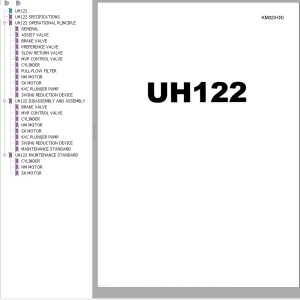 Hitachi UH122 Service Manual KM023-00