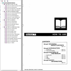 Hitachi UH123 Service Manual KM-079-02