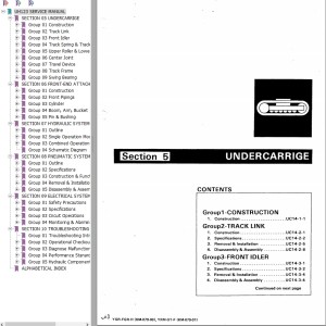 Hitachi UH123 Service Manual KM-079-02 Part 2