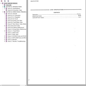 Hitachi UH181 Service Manual KM059-03
