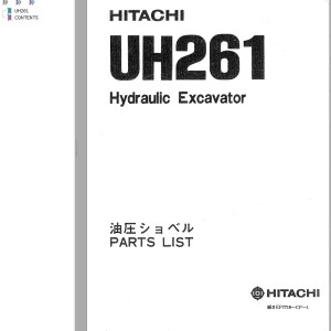 Hitachi UH261 Parts List EP7719-CP-1