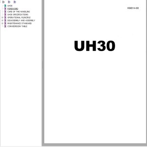 Hitachi UH30 Service Manual KM014-00