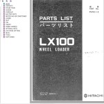 Hitachi LX100 Parts Catalog P41E-1-2