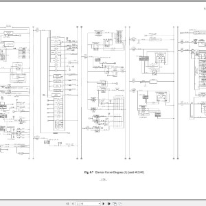 Hitachi LX110-7 Electrical Circuit Diagram KM-TL117E-01