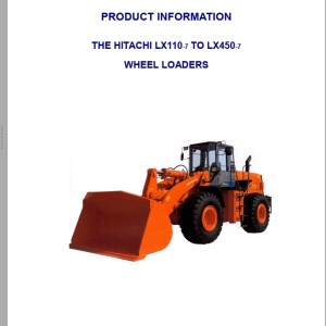 Hitachi LX110-7 LX450-7 Product Information