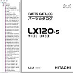 Hitachi LX120-5 Parts Catalog P42G-1-2