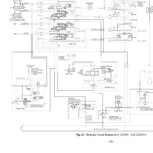 Hitachi LX190-7 LX230-7 Hydraulic Circuit Diagram