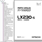 Hitachi LX230-5 Parts Catalog P43C-1-2