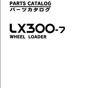Hitachi LX300-7 Parts Catalog PW-682A(H)