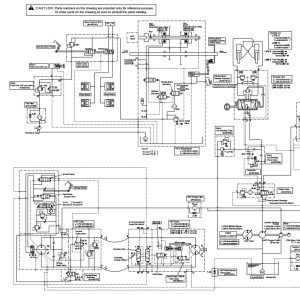 Hitachi LX70-5 LX80-5 Hydraulic Circuit Diagram TT487E-00