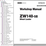 Hitachi ZW140-5B Workshop Manual WNDF-EN-00