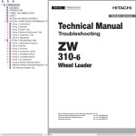 Hitachi ZW310-6 Technical Manual TTNFB50-EN-00