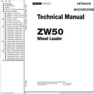 Hitachi ZW50 Technical Manual T4ER-EN-00