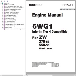 Hitachi 6WG1 Engine Manual ENHE-EN-00