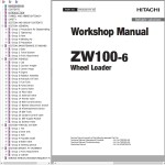 Hitachi ZW100-6 Workshop Manual WNSC60-EN-00