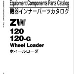 Hitachi ZW120 ZW120-G Parts Catalog P4FL-E1-2