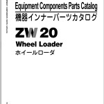 Hitachi ZW20 Parts Catalog P4EJ-E1-2