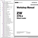 Hitachi ZW370-6 Workshop Manual WNHJ40-EN-00