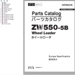 Hitachi ZW550-5B Parts Catalog PNHF40-1-2
