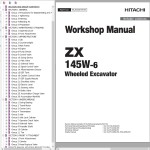 Hitachi ZX145W-6 Workshop Manual WLAC50-EN-01