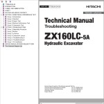 Hitachi ZX160LC-5A Technical Manual TTDBL90-EN-00