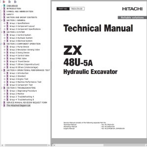 Hitachi ZX48U-5A Technical Manual TAEA-EN-00