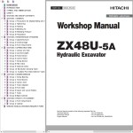 Hitachi ZX48U-5A Workshop Manual WAEA-EN-00