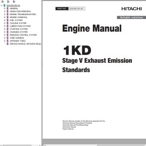 Hitachi 1KD Engine Manual EDA350-EN-00