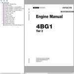 Hitachi 4BG1 Engine Manual EDAG-EN-00
