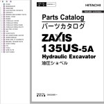 Hitachi ZX135US-5A Parts Catalog PDAY90-1-1