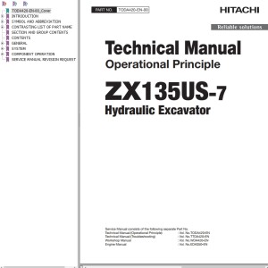 Hitachi ZX135US-7 Technical Manual TODA420-EN-00