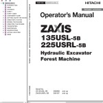 Hitachi ZX135USL-5B ZX225USRL-5B Operator's Manual ENMDCQ-EN2-2