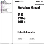 Hitachi ZX17U-6 ZX19U-6 Workshop Manual WABK50-EN-00
