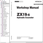 Hitachi ZX19-6 Workshop Manual WABL50-EN-00