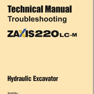 Hitachi ZX220LC-M Technical Manual S01NE0300610